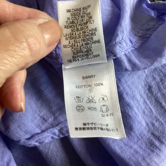 Frank & Eileen Barry Top Purple S - Picture 5 of 9